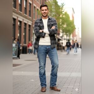 Ariat Men's Classic Blue Straight Jeans